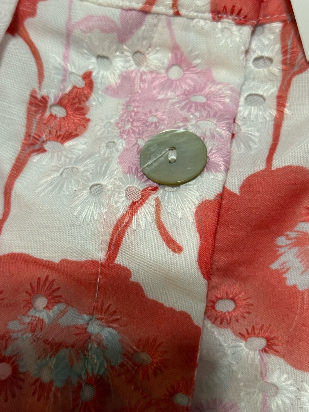 Entro Floral Eyelet Midi Skirt - Picture 4 of 7